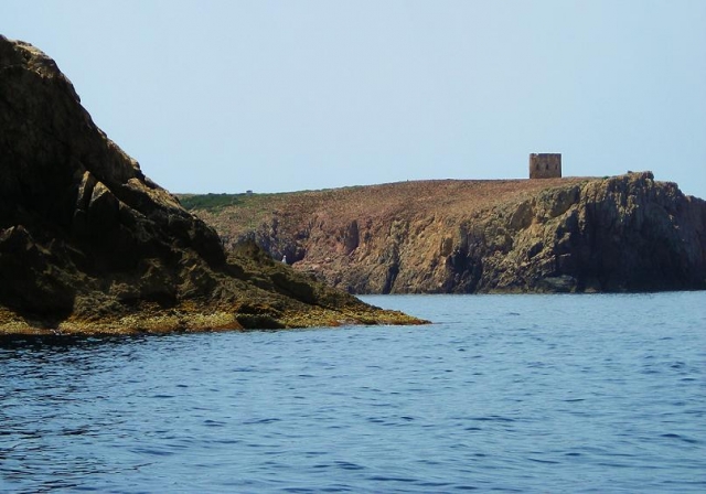  View of the Saracen tower 